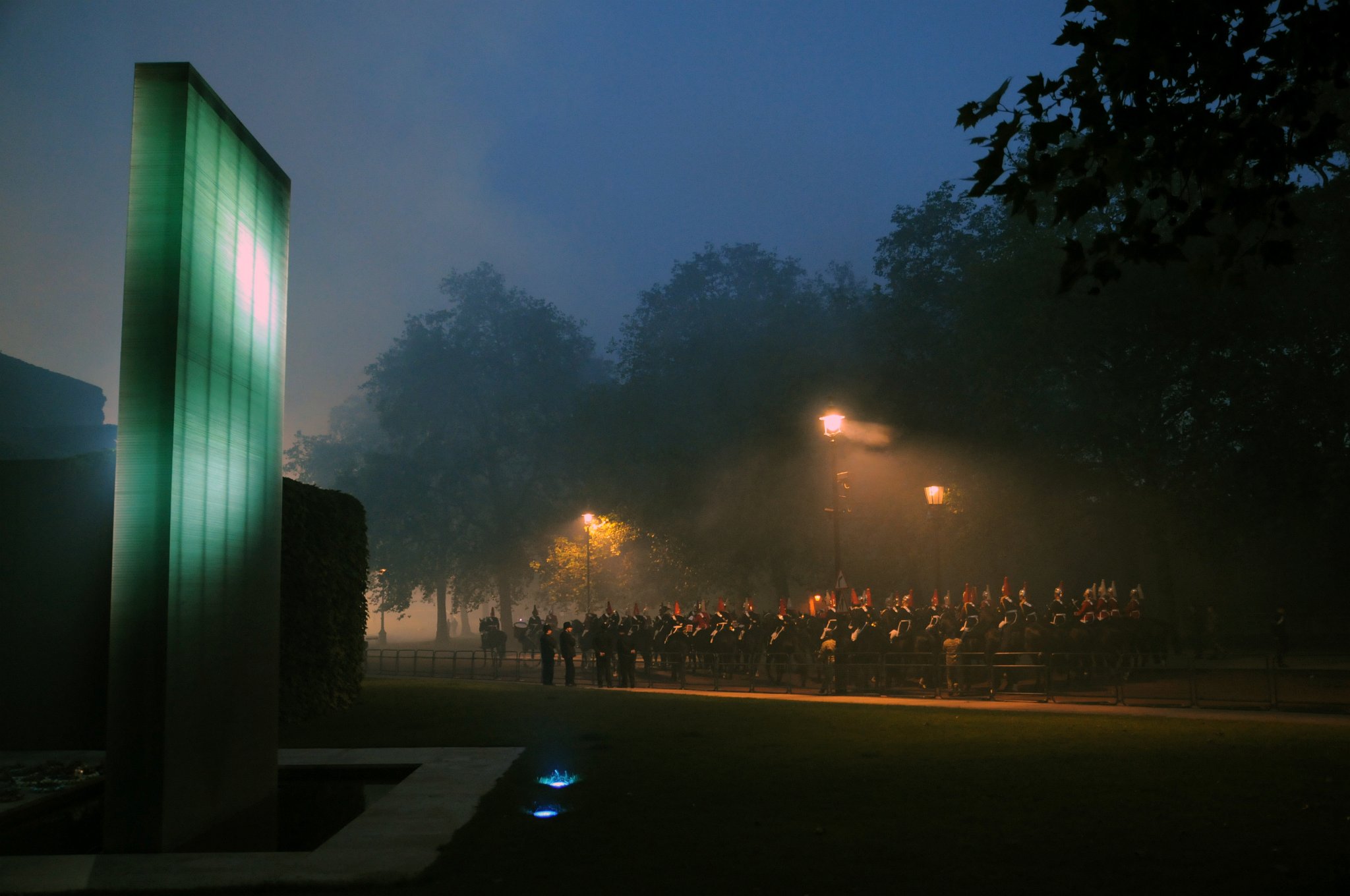 DSC_3565_1.jpg - The National Police Memorial je památníkem který navrhl architekt Petr Ridley, vystavěný k připomínce asi 4000 policistů zabitých v rámci plnění svých povinností ve Spojeném království.