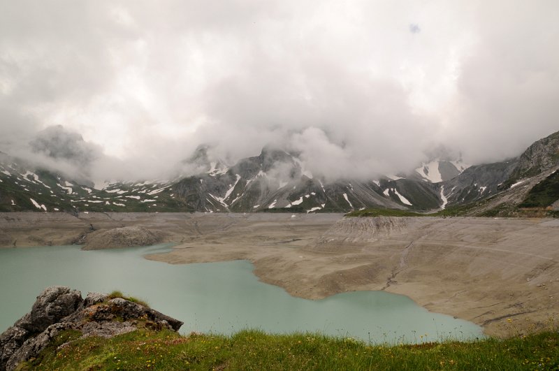 DSC_9634_1.jpg - Lüenersee je jedním z největších jezer v Rakousku. Leží v nadmořské výšce 1970m.