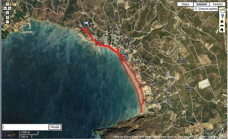 mapa-25.jpg - Na 25. jsme si naplánovali lenošivý den na pláži v Plakias