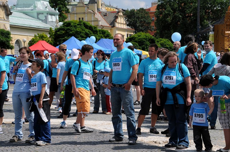 DSC_5645_1.jpg - Praha byla už sedmým a tedy posledním městem, kde se letos běželo pro život. Patronátu nad pražským během se ujala herečka Tereza Kostková a záštitu nad akcí převzal primátor Bohuslav Svoboda.