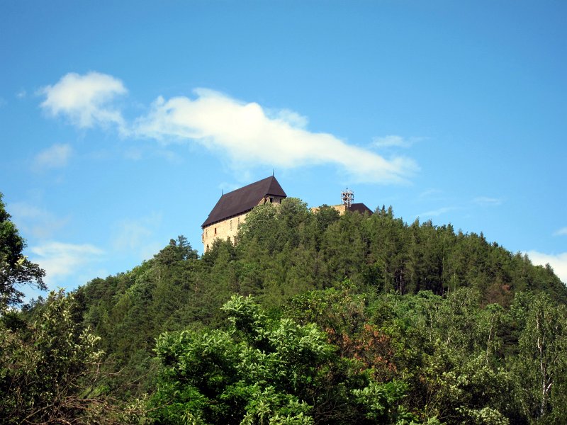 IMG_1180_1.jpg - Pohled na hrad Točník z vesnice.