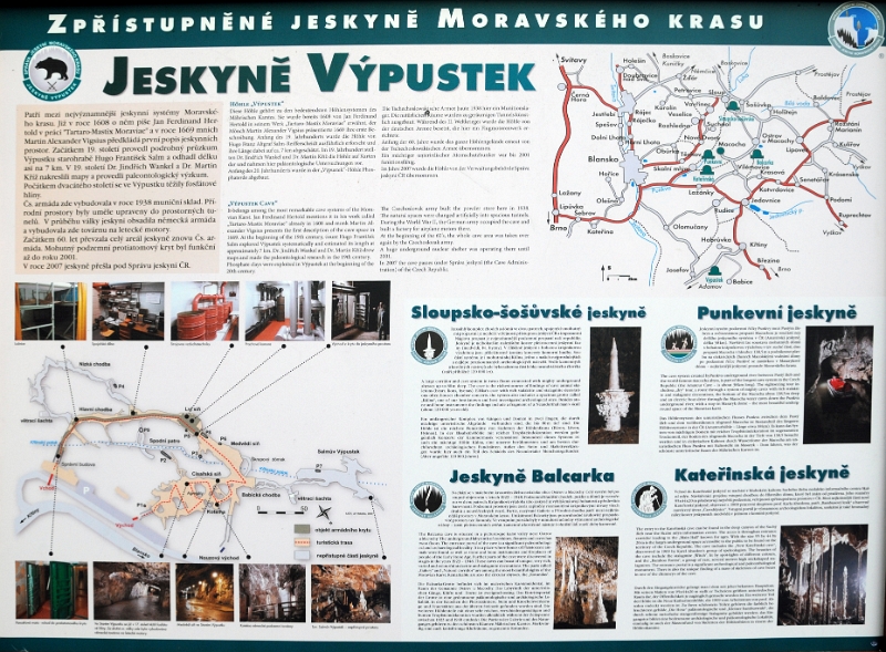 DSC_9060_1.jpg - Za 1. republiky vybudovala v jeskyni armáda muniční sklad a za války v ní byla německá podzemní továrna.