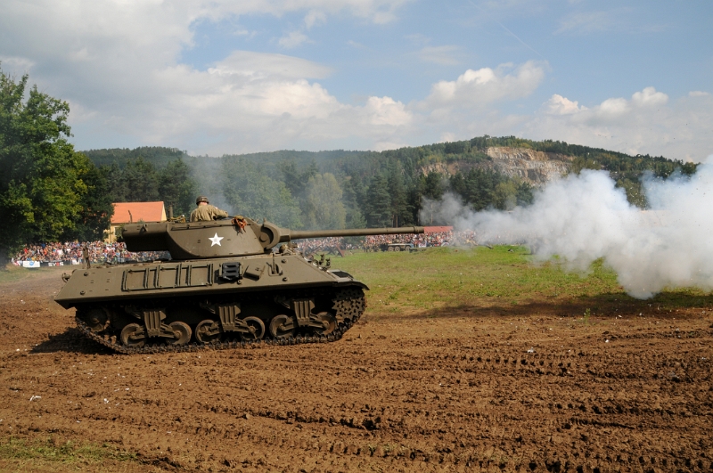 DSC_0817_1.jpg - Oficiální označení znělo M36 GMC (Gun Motor Carriage), říkalo se jim Slugger (basebalový ranař) nebo Jackson.