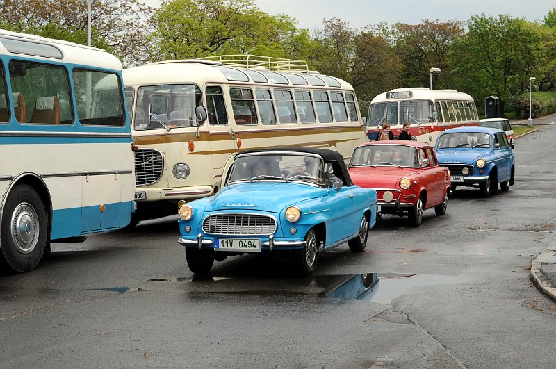 DSC_9505_1.jpg - RTO Lux (1969), RTO Jelcz, Škoda 450 Felicia Roadster (1959), Škoda 1000MB, Škoda 1202 (1966)