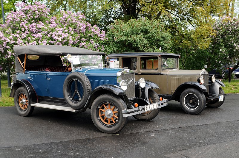 DSC_9584_1.jpg - Škoda Laurin & Klement (1927), Škoda Praga Piccolo (1930)